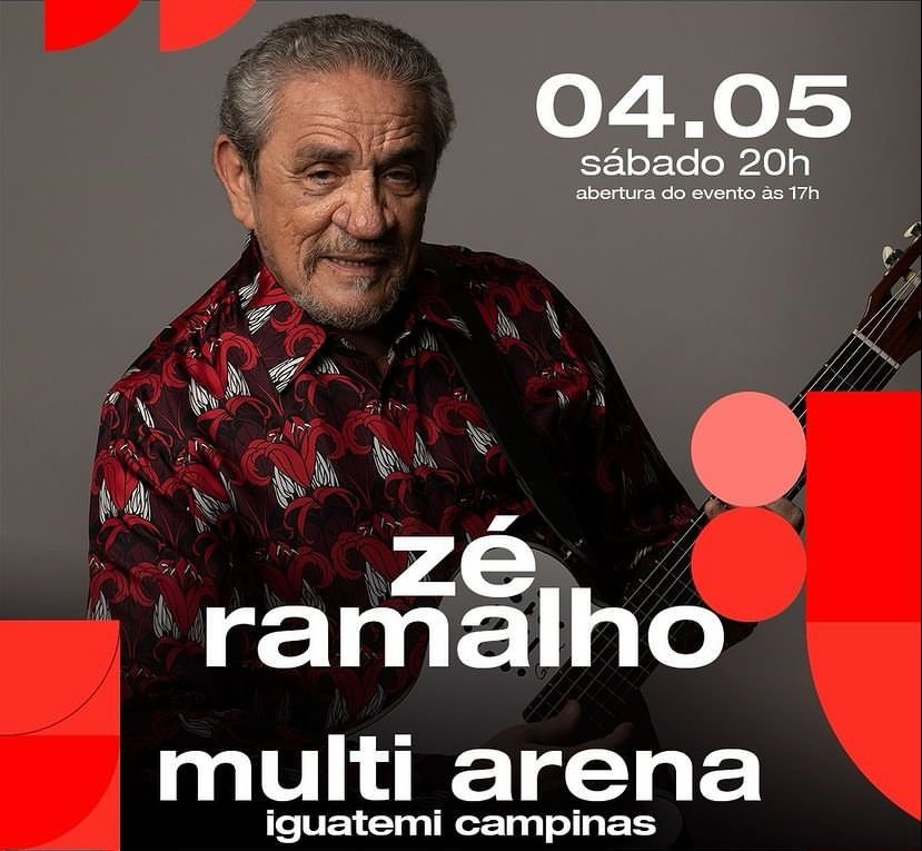 Multi Arena no Shopping Iguatemi – Zé Ramalho