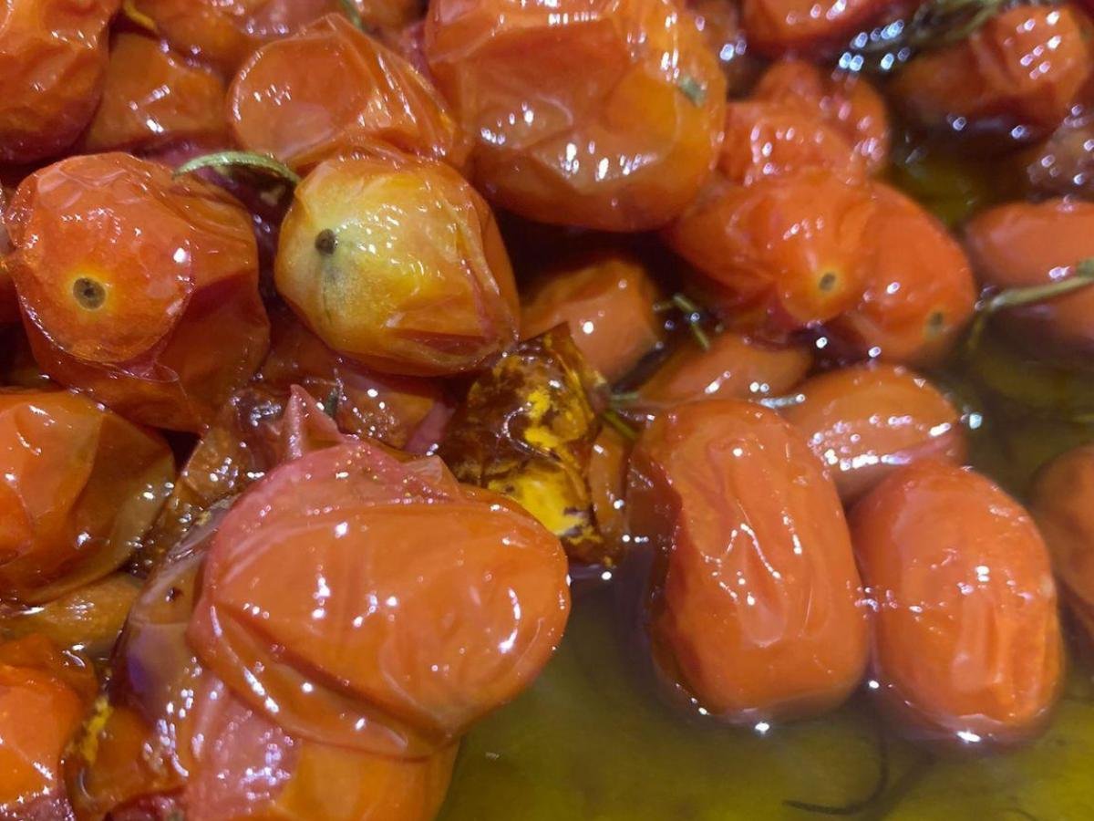 Receita de tomate confit com alecrim – Alê Quaglio