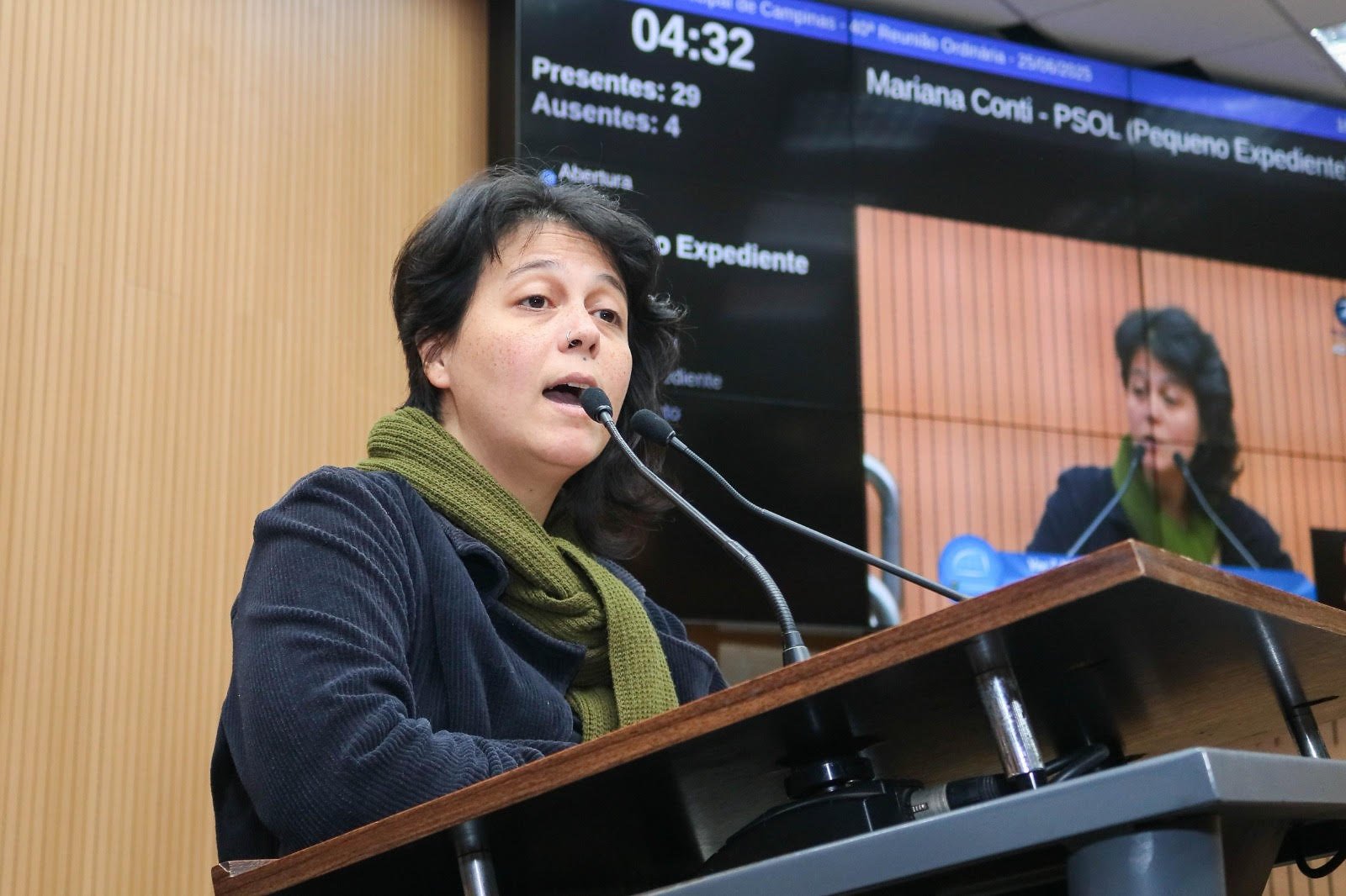 Mariana Conti fala sobre sua participação na flotilha rumo à Gaza