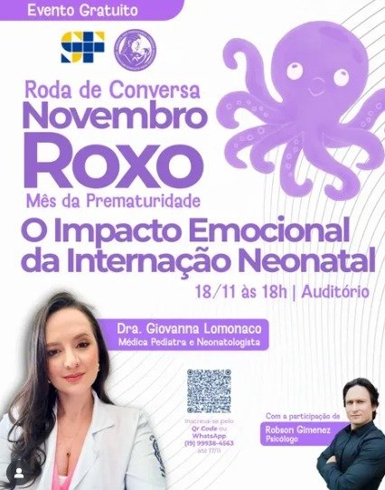 Dia Mundial da Prematuridade – Robson Gimenez