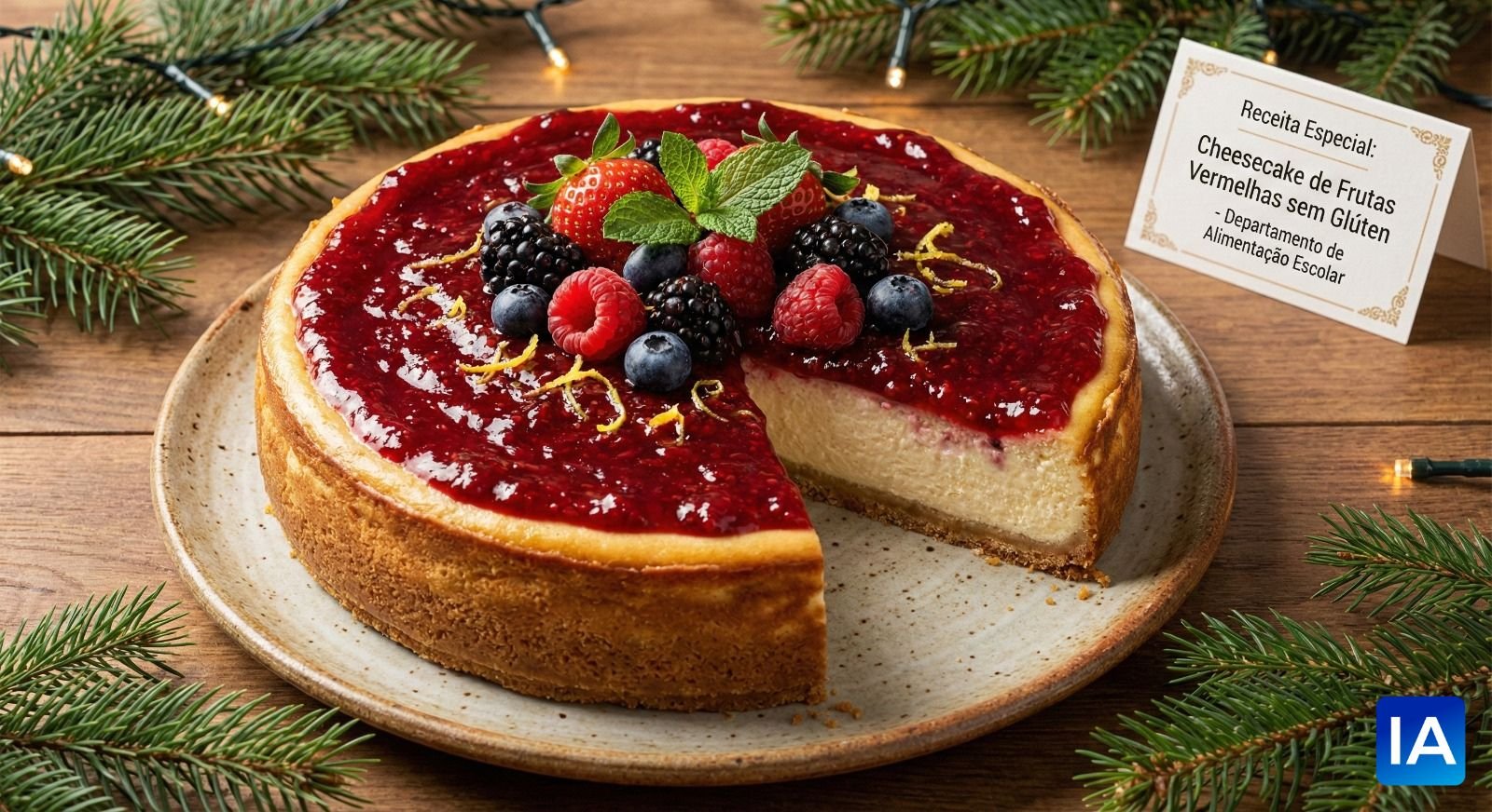 Doença celíaca: confira receita de Natal para quem não pode comer glúten – Tatiana Amorim