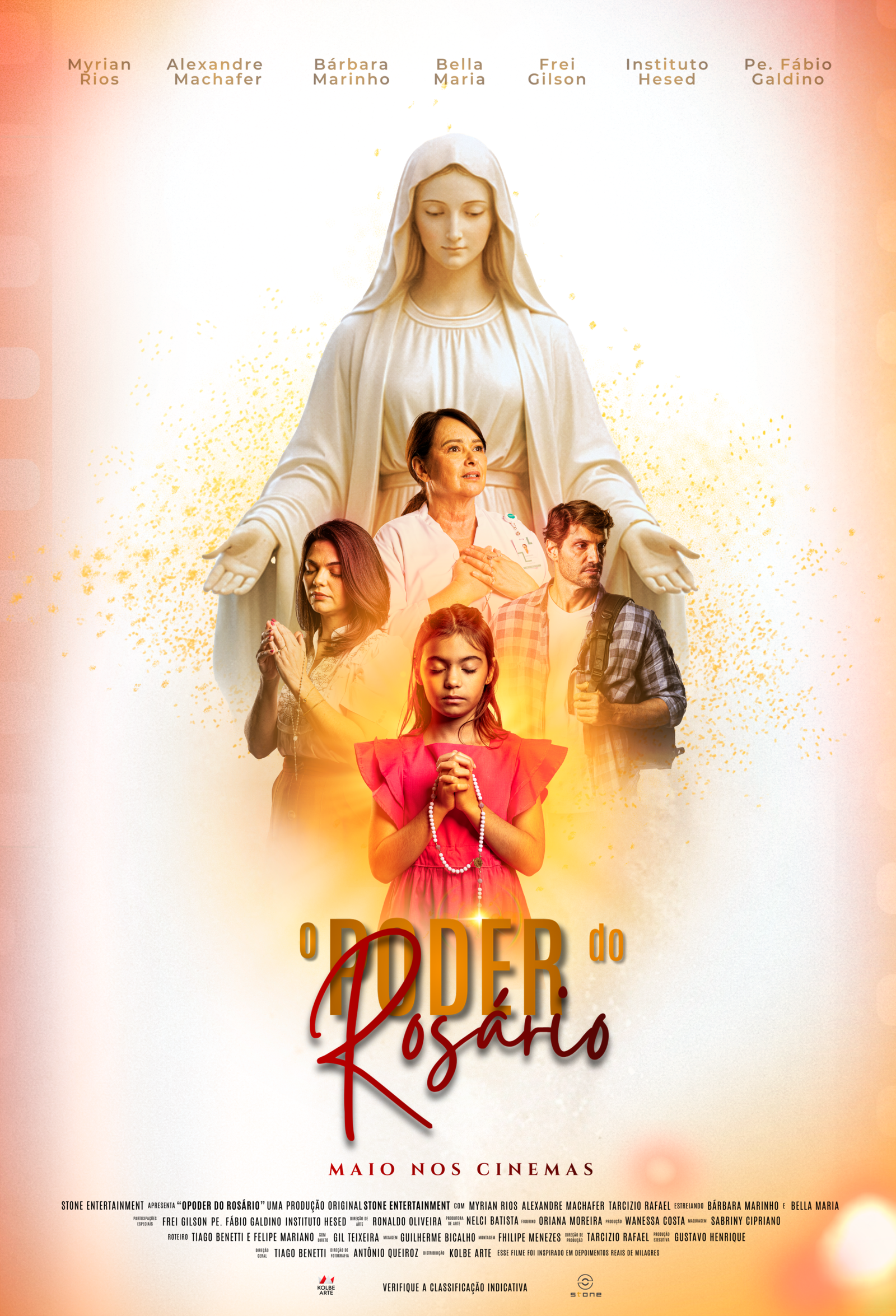 “O Poder do Rosário” amplia sessões na Região Sudeste após permanecer entre os filmes mais vistos do país – Angela Morais