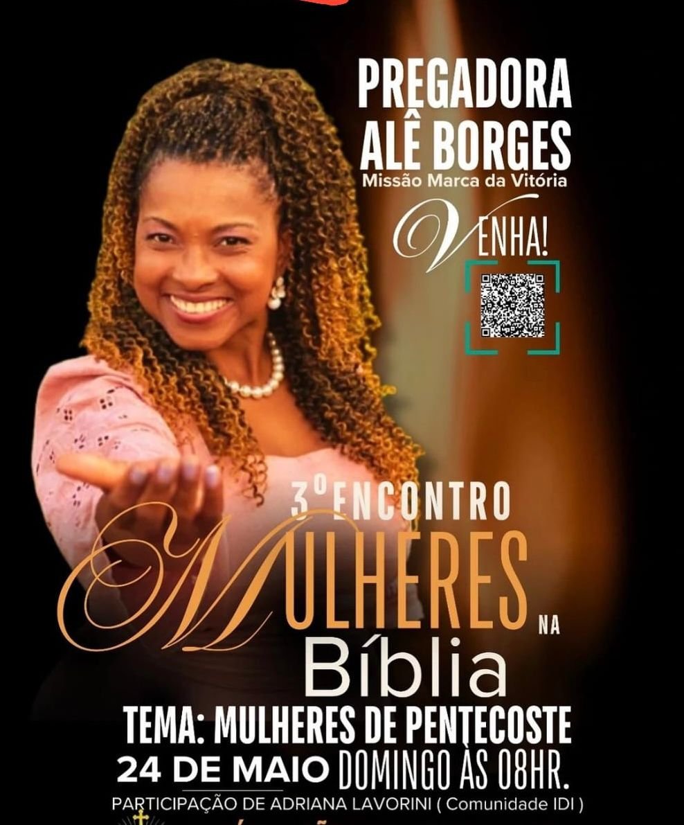 3º Encontro de Mulheres na Bíblia  – Ana Moreira