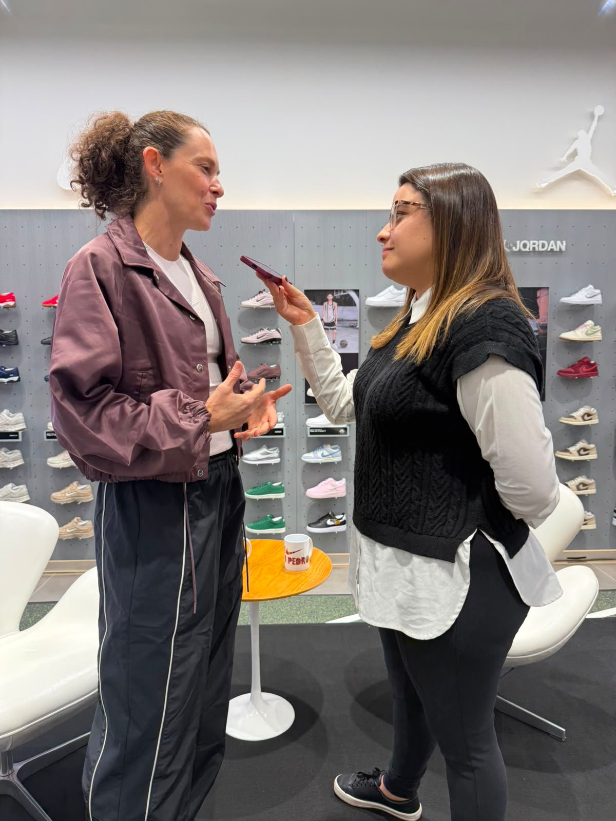Fabiana Murer – atleta esteve em Campinas para inauguração da Nike no Shopping Dom Pedro