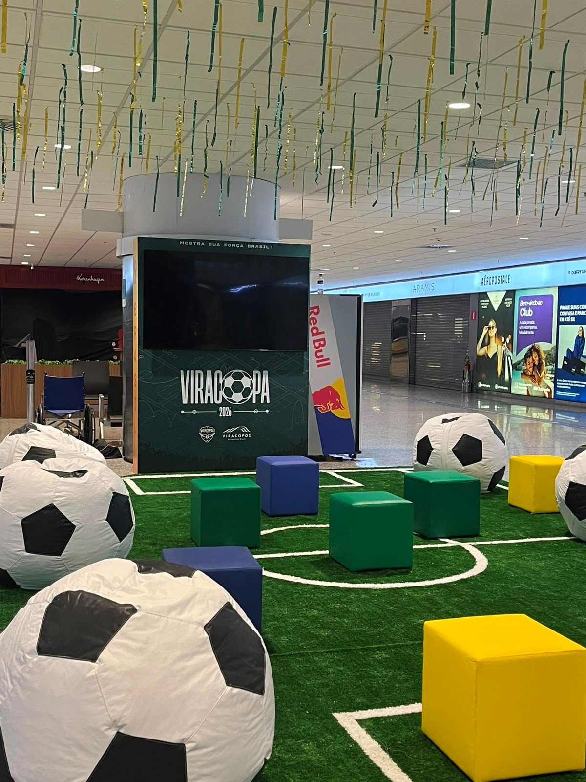 Viracopos inaugura lounge temático para transmissão dos jogos da Copa do Mundo – Cinthia Pereira