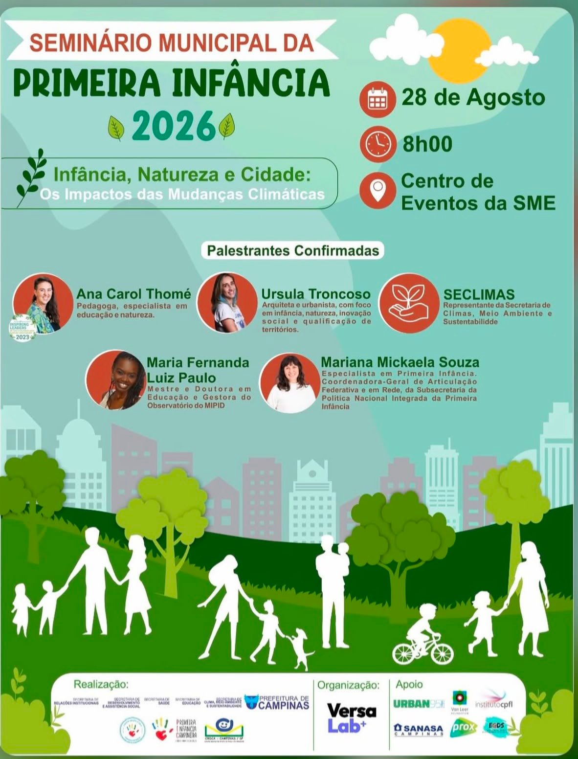 Seminário Municipal da Primeira Infância acontecerá dia 28 de agosto em Campinas – Thiago Ferrari é o coordenador executivo do Plano Municipal pela Primeira Infância Campineira (PIC)