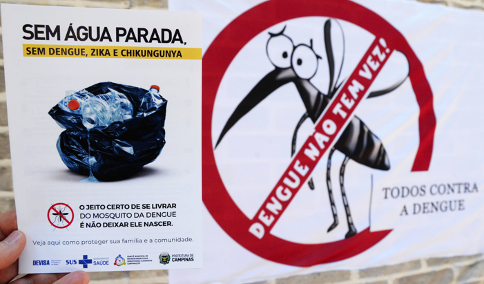 Campinas registra 3.951 casos de dengue e coloca 29 bairros em estado de alto risco de contágio