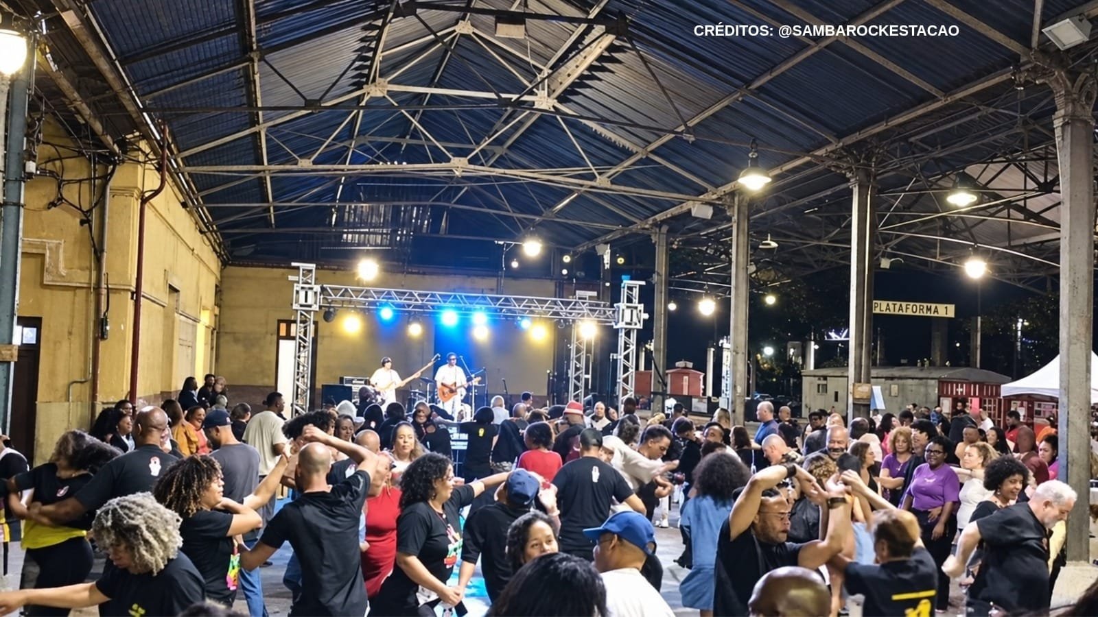 Estação Cultura recebe baile gratuito de samba rock com DJ Hum e atrações ao vivo no dia 26