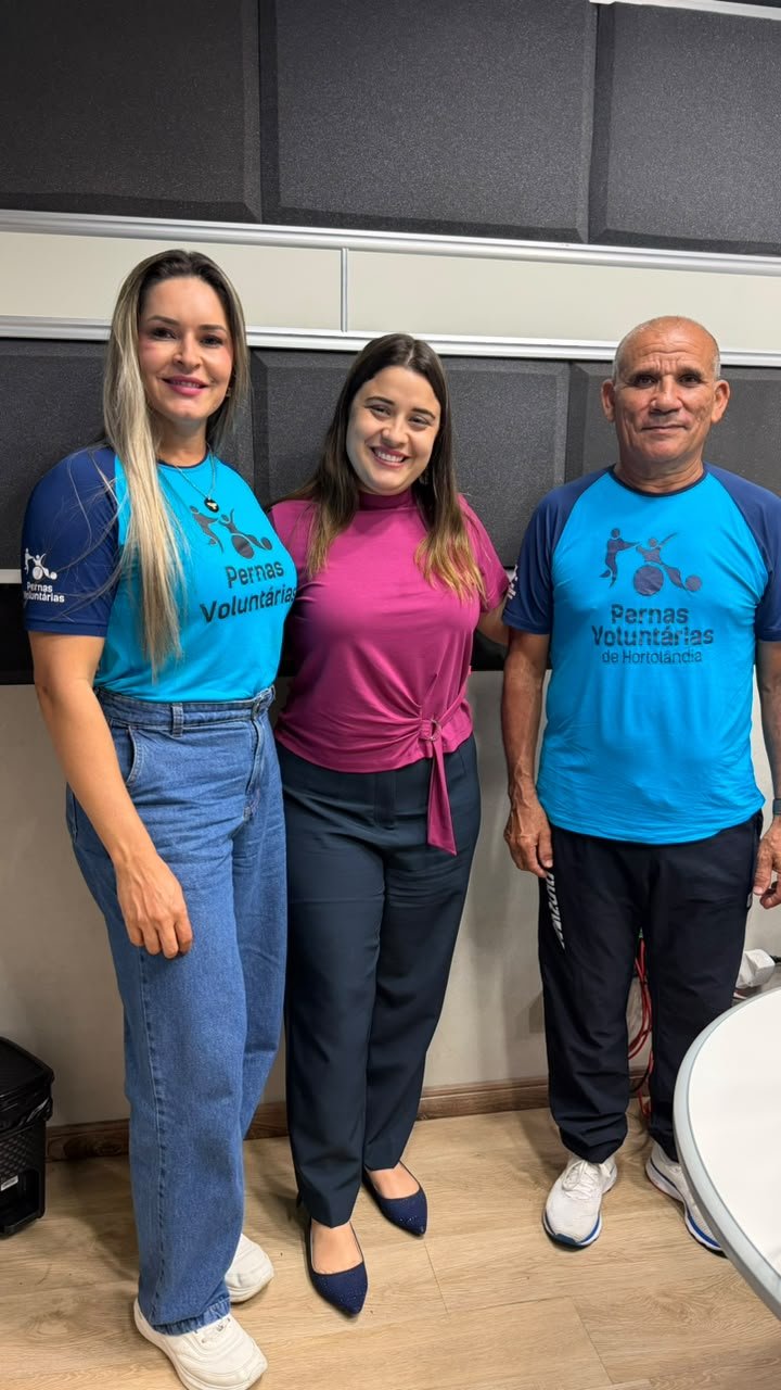 Instituto Pernas Voluntárias de Hortolândia – Cristiane Rocha – atleta, palestrante,empreendedora social e fundadora
